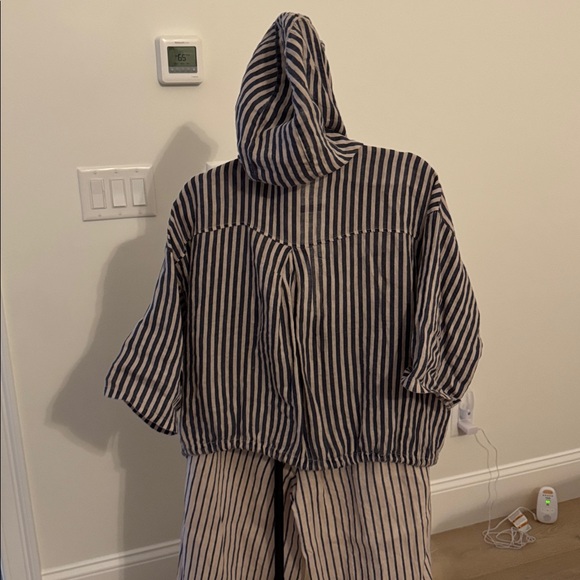 Striped Two-Piece Set - Picture 3 of 3